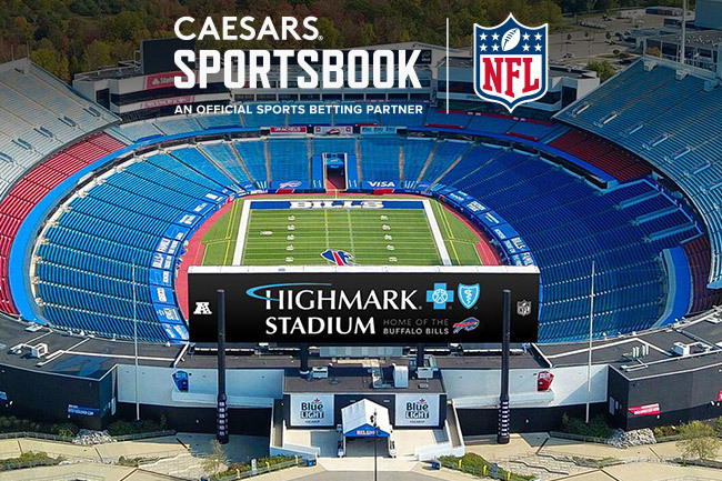 Caesars Sports Betting Lounge Makes Debut At Buffalo Bills Highmark Stadium